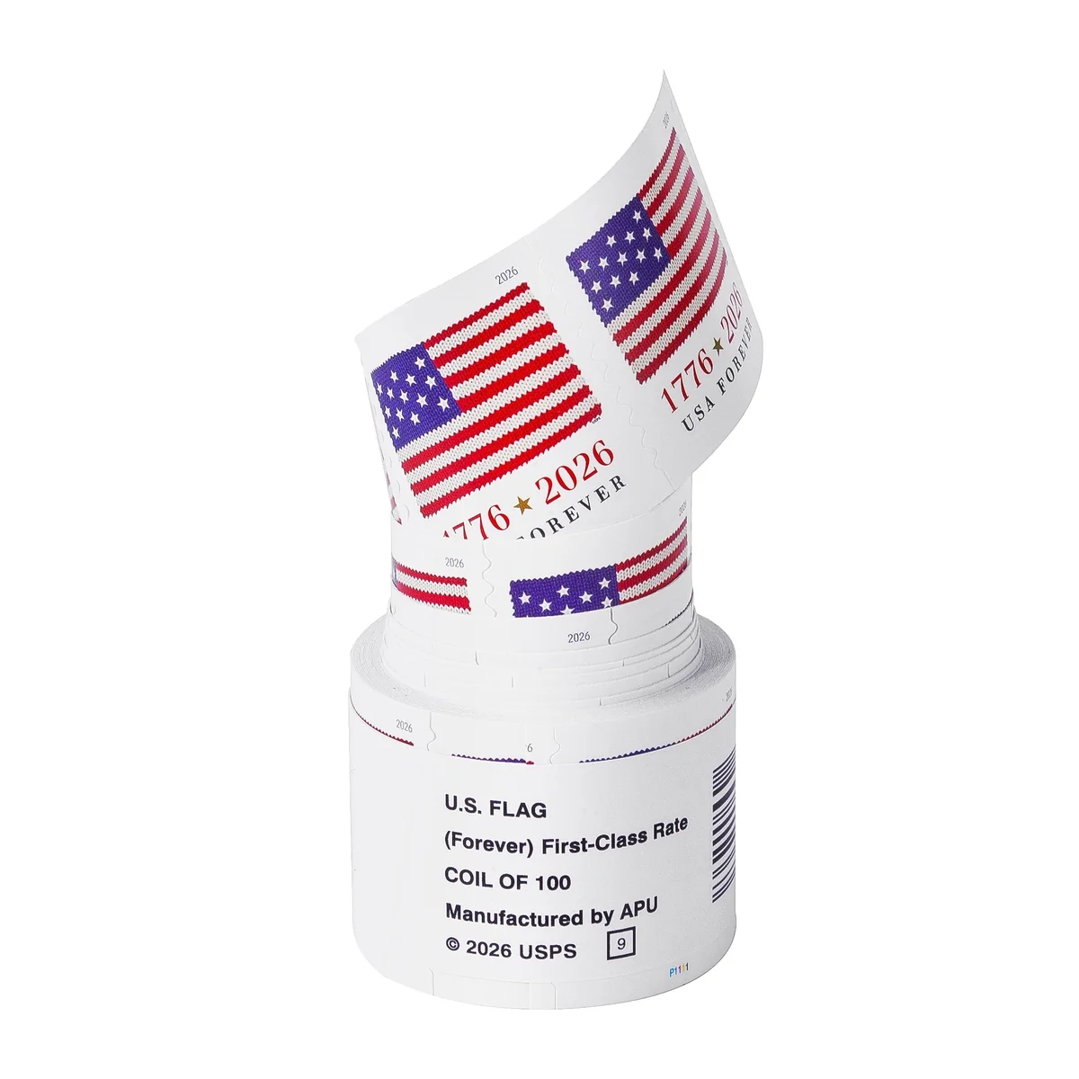 U.S. Flag 2026 Stamps_Roll(Roll Of 100) U.S. Flag 2026 Stamps_Roll(Roll Of 100)